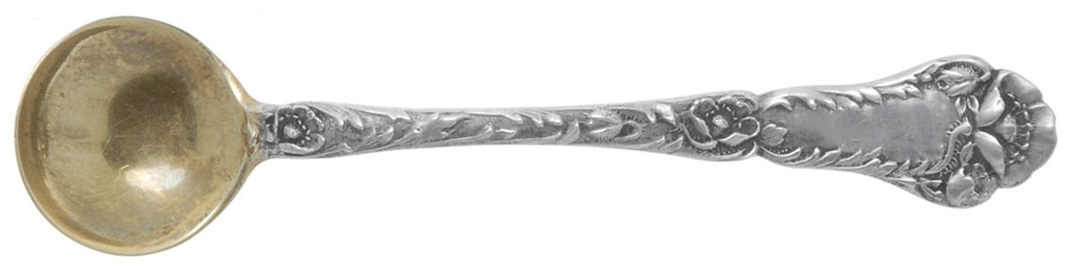 Poppy (Sterling, 1902) Individual Salt Spoon by Gorham Silver-1