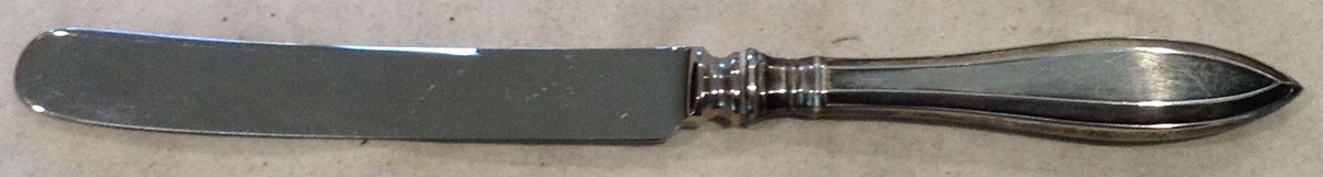 Portsmouth (Sterling, 1918, No Monograms) Youth/Tea Knife with Stainless Blade by Gorham Silver-1