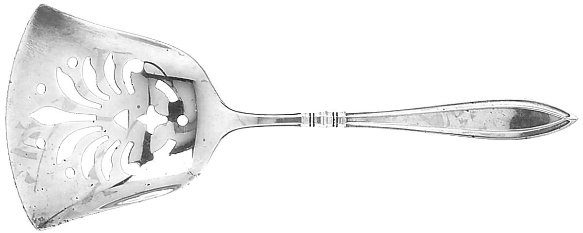 Portsmouth (Sterling, 1918, No Monograms) Solid Bon Bon Spoon with Pierced Bowl by Gorham Silver-1