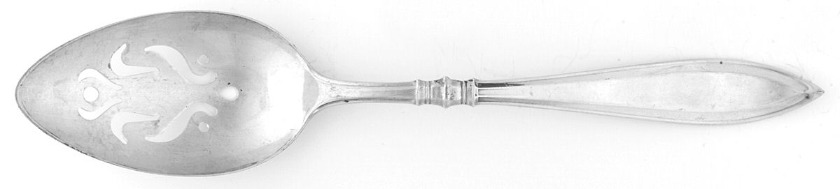 Portsmouth (Sterling, 1918, No Monograms) Pierced Tablespoon (Serving Spoon) by Gorham Silver-1