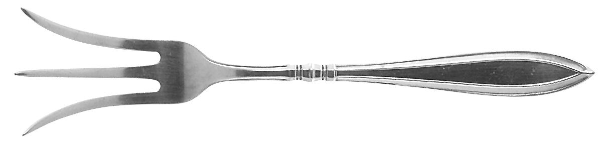 Portsmouth (Sterling, 1918, No Monograms) Lemon Fork by Gorham Silver-1