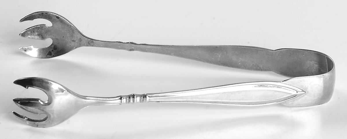 Portsmouth (Sterling, 1918, No Monograms) Small Sugar Tongs by Gorham Silver-1