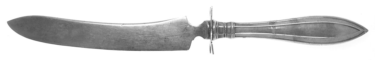 Portsmouth (Sterling, 1918, No Monograms) Small Steak Carving Knife with Stainless Blade by Gorham Silver-1