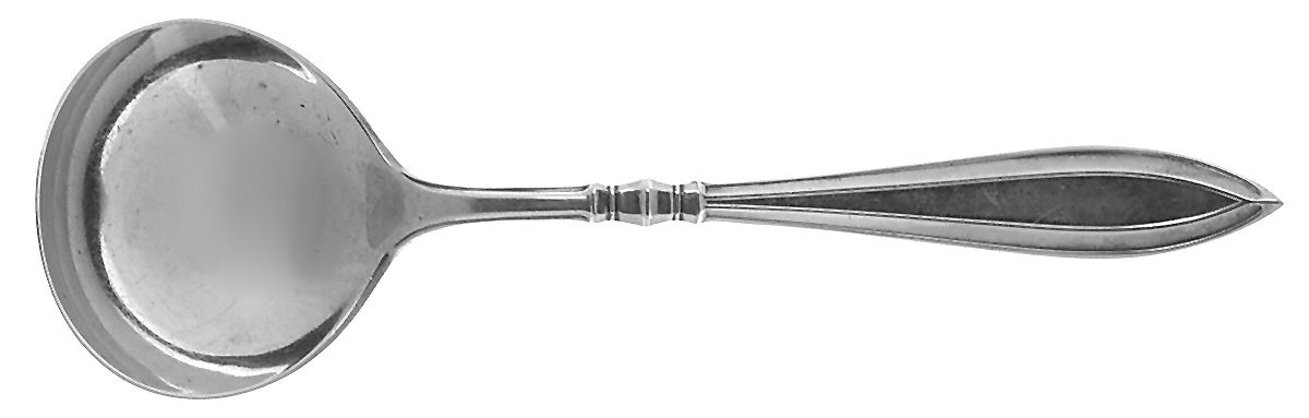 Portsmouth (Sterling, 1918, No Monograms) Round Bowl Soup Spoon (Bouillon) by Gorham Silver-1