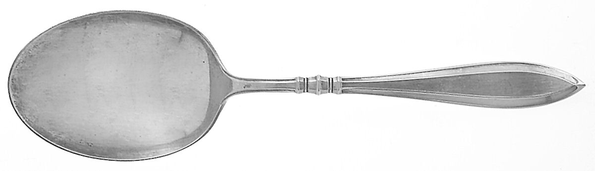 Portsmouth (Sterling, 1918, No Monograms) Small Solid Berry/Casserole Spoon by Gorham Silver-1