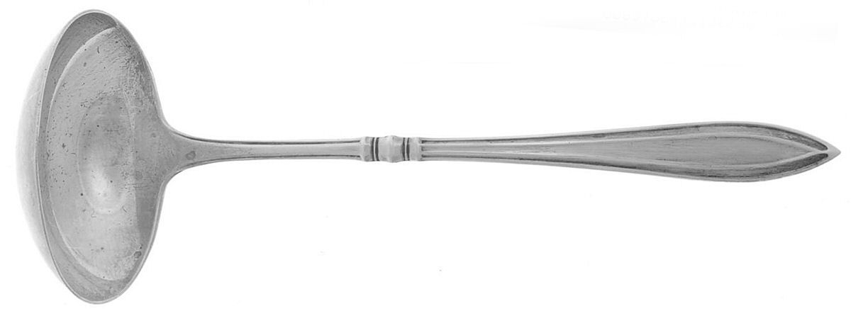Portsmouth (Sterling, 1918, No Monograms) Ladle-Cream/Solid Piece-Small by Gorham Silver-1