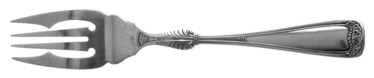 Princess Louise (Silverplate, 1881) Individual Solid Fish Fork by Gorham Silver-1