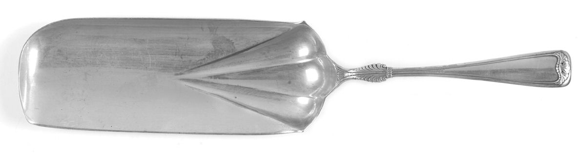 Princess Louise (Silverplate, 1881) Large Flat Handle Crumb Knife/Crumber by Gorham Silver-1