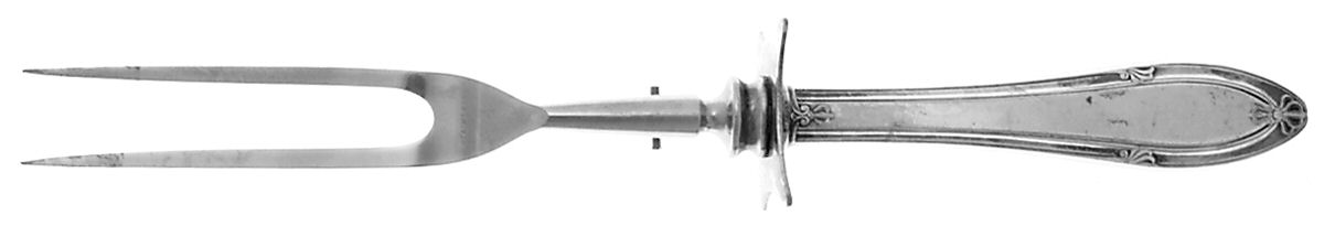 Providence (Silverplate, 1920) Large Stainless-Prong Roast Carving Fork by Gorham Silver-1