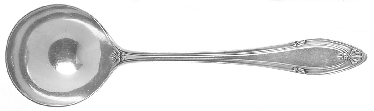 Providence (Silverplate, 1920) Round Bowl Soup Spoon (Bouillon) by Gorham Silver-1