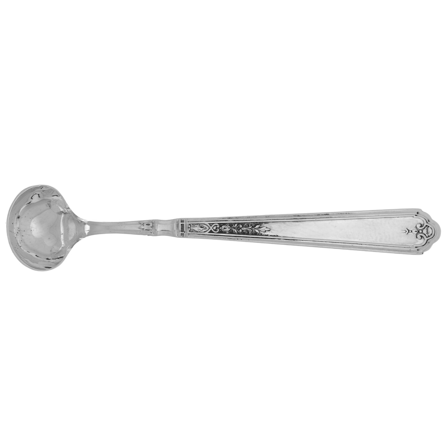 Princess Patricia (Sterling, 1926, No Monos) Mustard Spoon by Gorham Silver-1