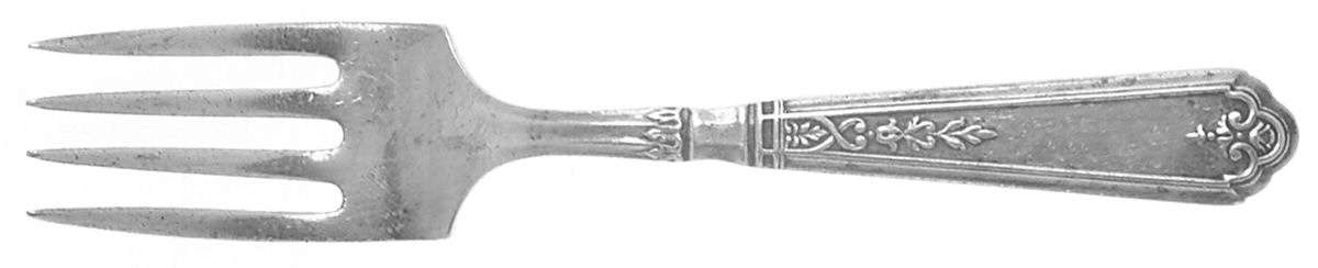 Princess Patricia (Sterling, 1926, No Monos) Baby Fork by Gorham Silver-1