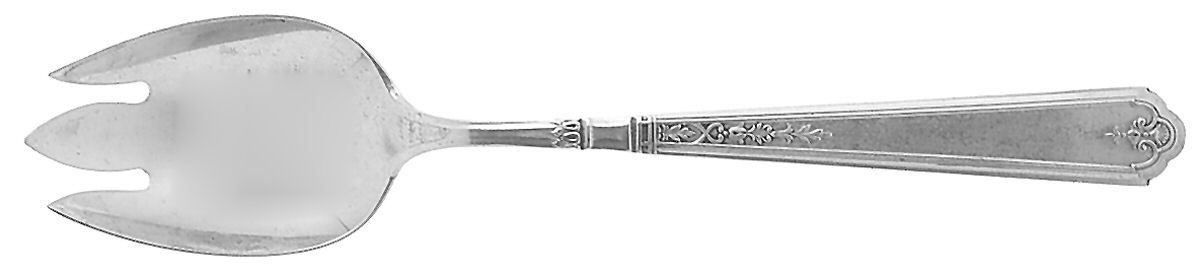Princess Patricia (Sterling, 1926, No Monos) Ice Cream Fork by Gorham Silver-1