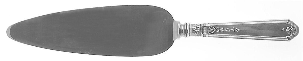 Princess Patricia (Sterling, 1926, No Monos) Pie Server with Stainless Blade by Gorham Silver-1