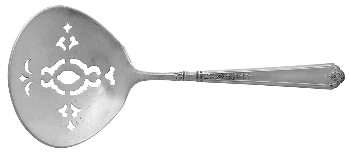 Princess Patricia (Sterling, 1926, No Monos) Solid Bon Bon Spoon by Gorham Silver-1