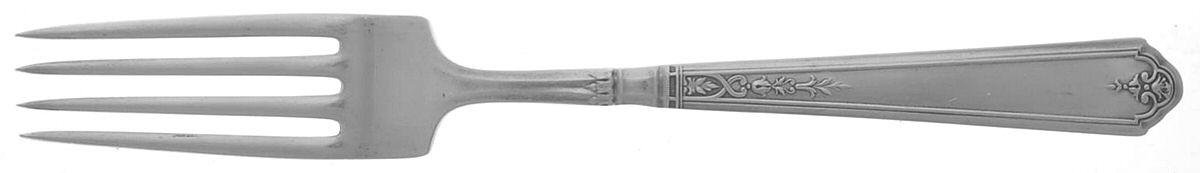 Princess Patricia (Sterling, 1926, No Monos) Fork by Gorham Silver-1