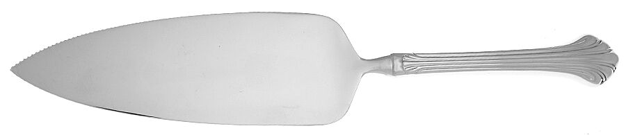 Quintette (Stainless) Pie Server with Serrated Stainless Blade HC by Gorham Silver-1
