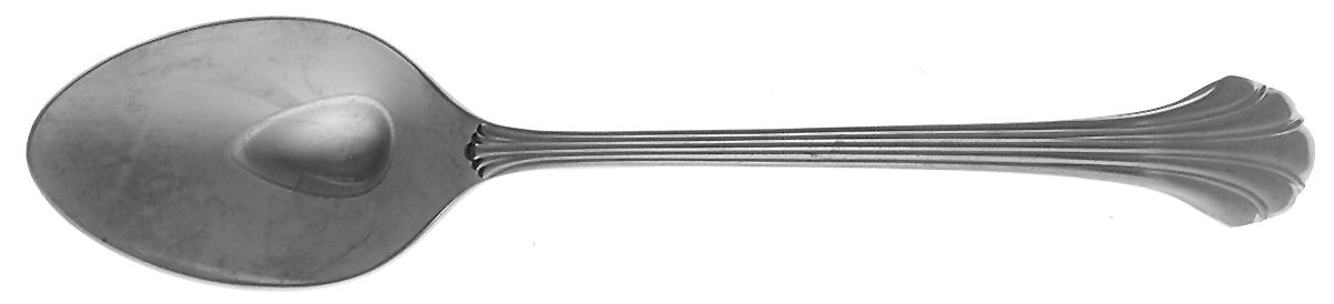 Quintette (Stainless) Place/Oval Soup Spoon by Gorham Silver-1