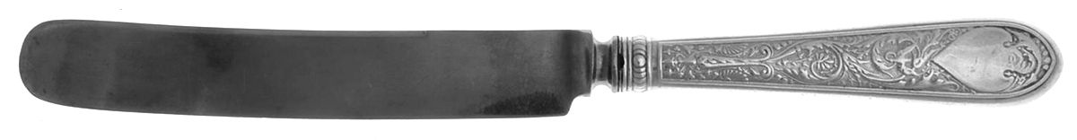 Raphael (Sterling, 1875) Old French Hollow Knife with Bolster by Gorham Silver-1