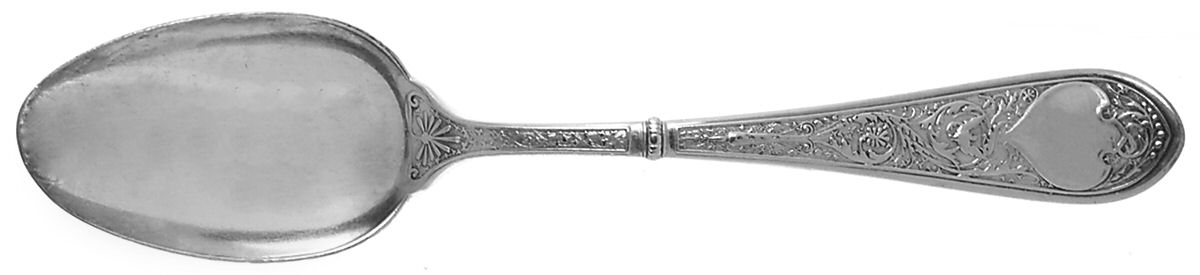 Raphael (Sterling, 1875) Tablespoon (Serving Spoon) W/Extra Weight by Gorham Silver-1