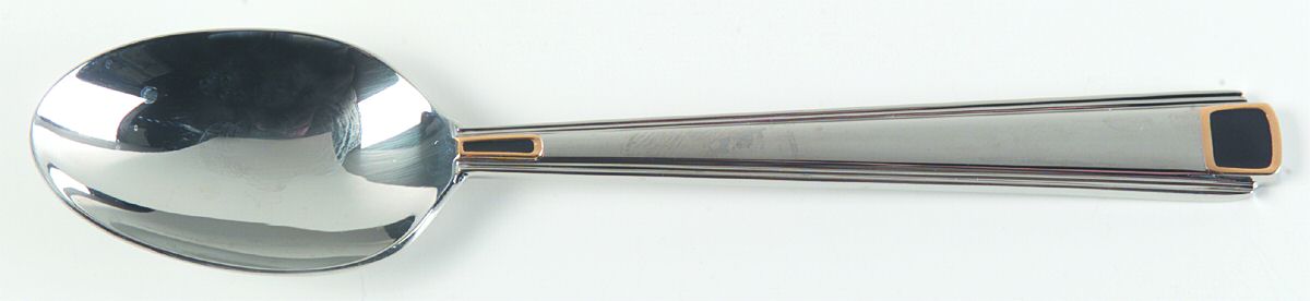 Regalia Court-Lapis (Stainless) Teaspoon by Gorham Silver-1