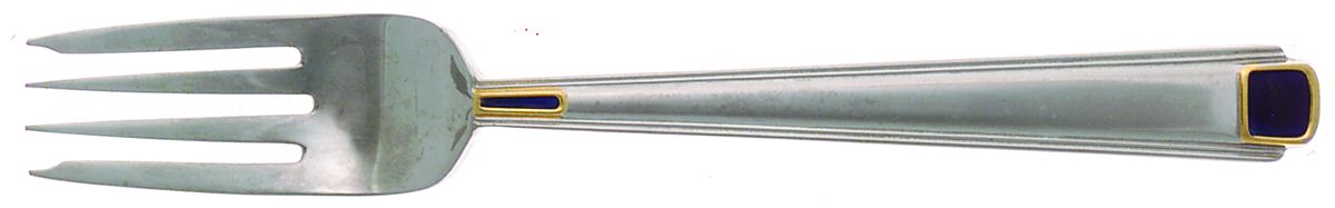 Regalia Court-Lapis (Stainless) Individual Salad Fork by Gorham Silver-1