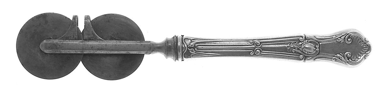 Regent (Sterling, 1892) Silverplate Guard Steel Wheels Knife Sharpener by Gorham Silver-1