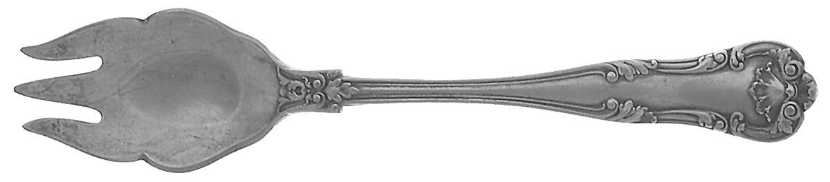 Regent (Sterling, 1892) Ice Cream Fork by Gorham Silver-1