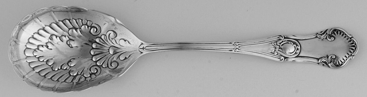 Regent (Sterling, 1892) Sugar Shell Spoon by Gorham Silver-1