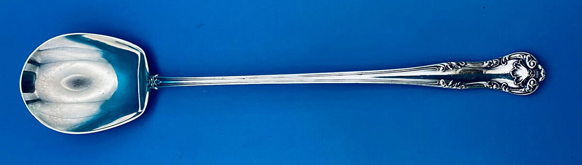 Regent (Silverplate, 1902-1903) Large Lettuce Serving Spoon by Gorham Silver-1