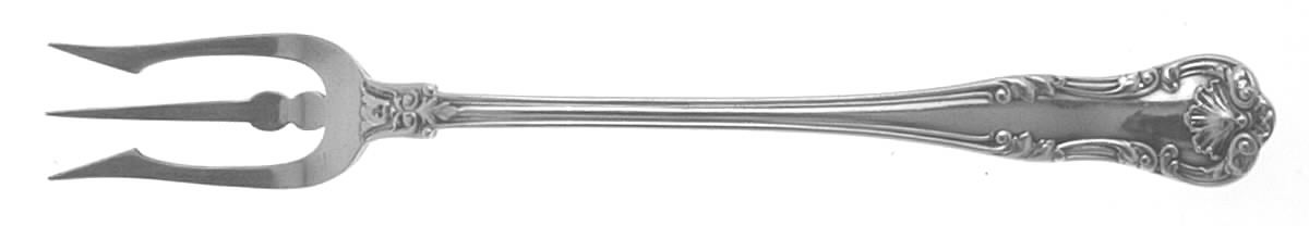Regent (Silverplate, 1902-1903) Short Handle Pickle/Olive Fork by Gorham Silver-1
