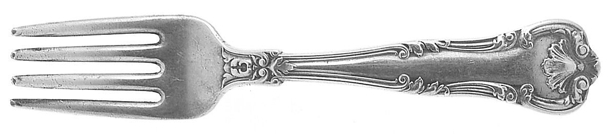 Regent (Silverplate, 1902-1903) Baby Fork by Gorham Silver-1