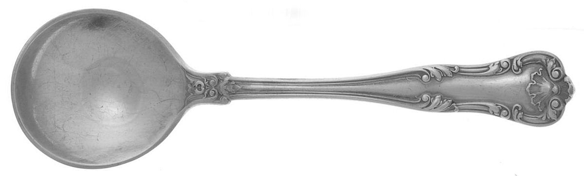 Regent (Silverplate, 1902-1903) Round Bowl Soup Spoon (Bouillon) by Gorham Silver-1