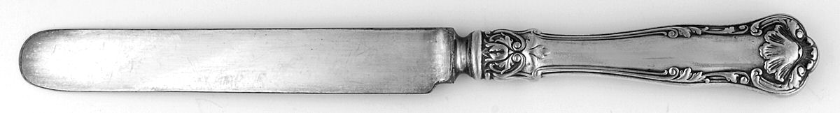 Regent (Silverplate, 1902-1903) Blunt Hollow Knife with Bolster by Gorham Silver-1
