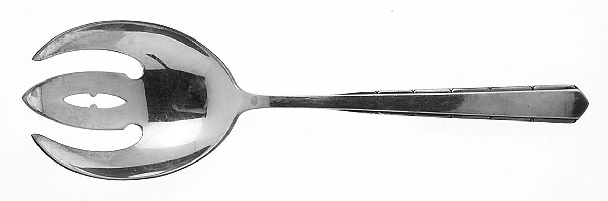 Remembrance (Silverplate, 1930) Solid Salad Serving Fork by Gorham Silver-1