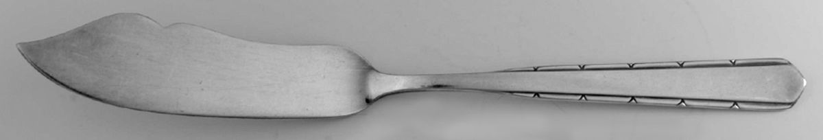 Remembrance (Silverplate, 1930) Flat Handle Master Butter Knife by Gorham Silver-1