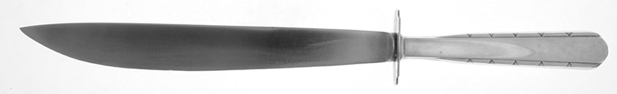Remembrance (Silverplate, 1930) Large Stainless Blade Roast Carving Knife by Gorham Silver-1