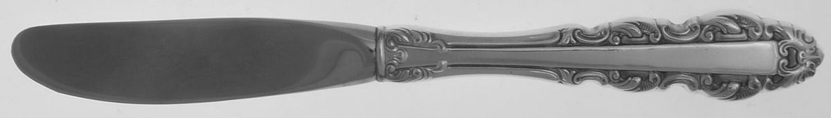 Renoir (Silverplate, 1977) Modern Hollow Butter Spreader (Stainless) by Gorham Silver-1