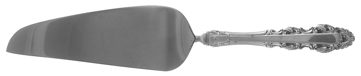 Renoir (Silverplate, 1977) Pie & Cake Server with Stainless Blade by Gorham Silver-1