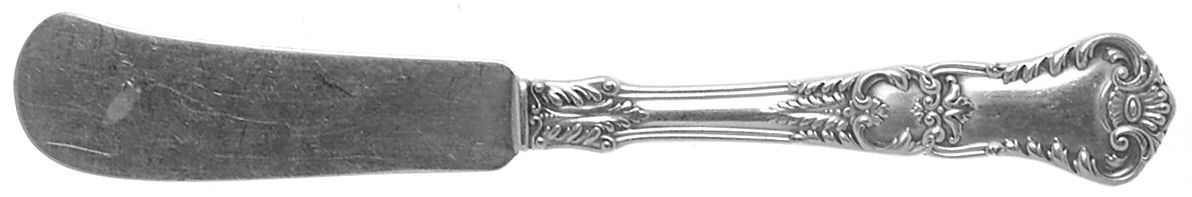 Richmond (Silverplate, 1897) Flat Handle Butter Spreader by Gorham Silver-1