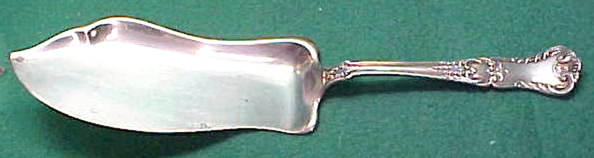 Richmond (Silverplate, 1897) Large Solid Fish Serving Knife by Gorham Silver-1