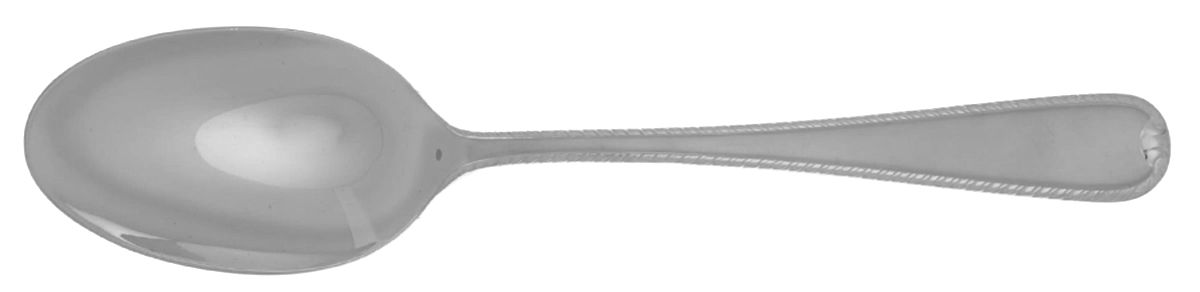 Ribbon Edge Satin (Stainless) Tablespoon (Serving Spoon) by Gorham Silver-1