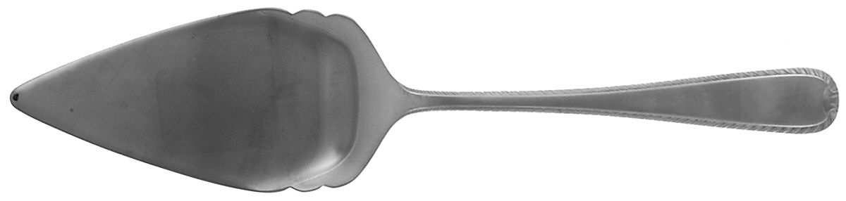 Ribbon Edge Satin (Stainless) All Stainless Pie Server by Gorham Silver-1