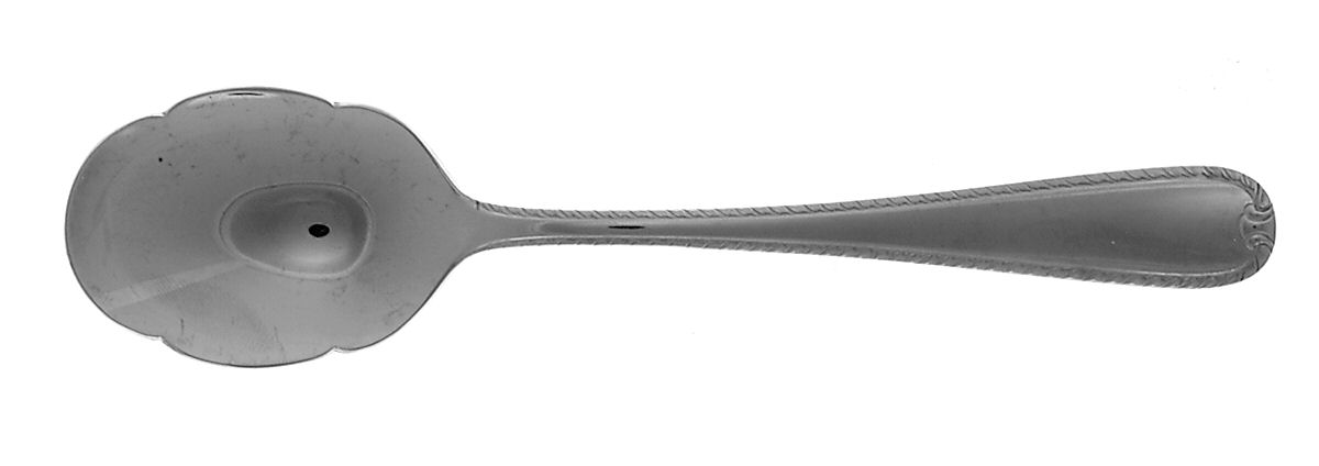 Ribbon Edge II (Stainless) Sugar Spoon by Gorham Silver-1