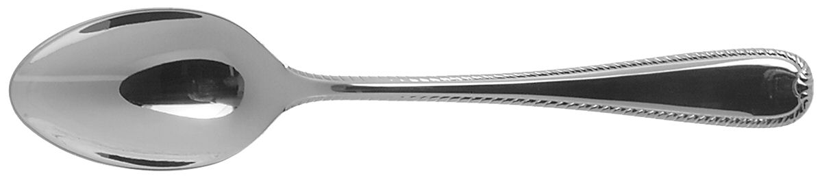 Ribbon Edge II (Stainless) Place/Oval Soup Spoon by Gorham Silver-1