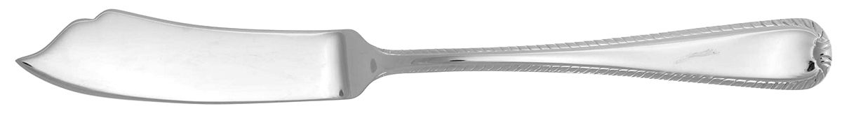 Ribbon Edge II (Stainless) Flat Handle Master Butter Knife by Gorham Silver-1