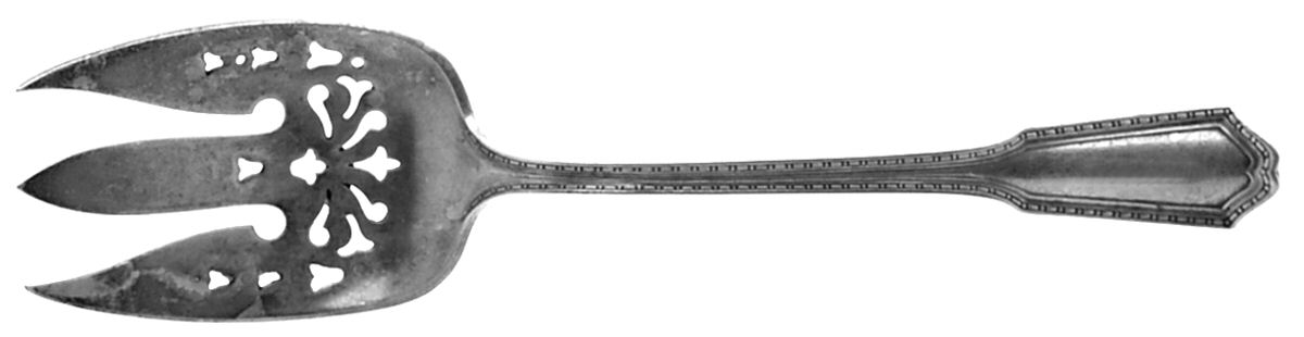 Roanoke (Sterling, 1913) Solid Salad Serving Fork by Gorham Silver-1