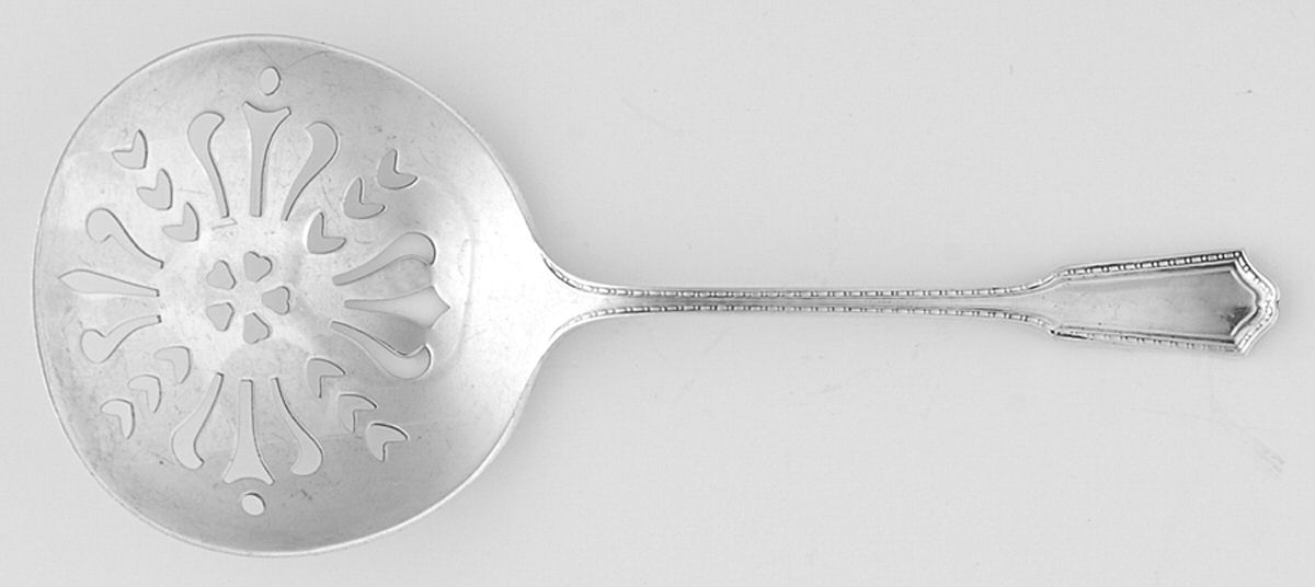Roanoke (Sterling, 1913) Solid Bon Bon Spoon by Gorham Silver-1
