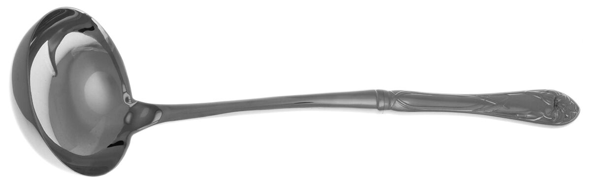 Royal Lily (Stainless) Soup Ladle with Stainless Bowl HC by Gorham Silver-1