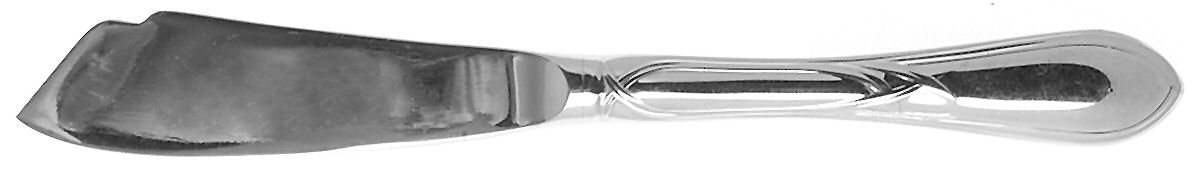 Royal Lily (Stainless) Hollow Handle Master Butter Knife by Gorham Silver-1